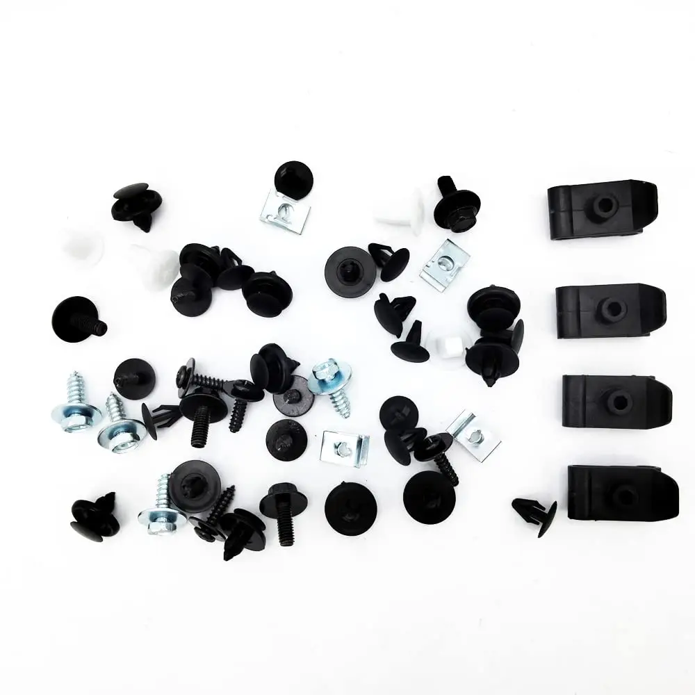 

50x зажимы для крышки двигателя автомобиля, винт для бампера и крыла, заклепка для Toyota