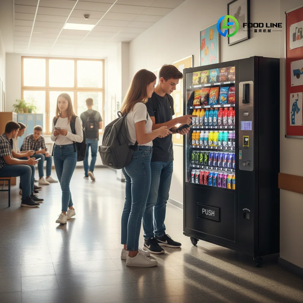Умные вендинговые автоматы для продуктов и напитков, ультраузкие 65 см, вендинговый автомат для закусок и напитков, сертифицирован CE, готов к использованию с Nayax SDK, с возможностью индивидуальной настройки.