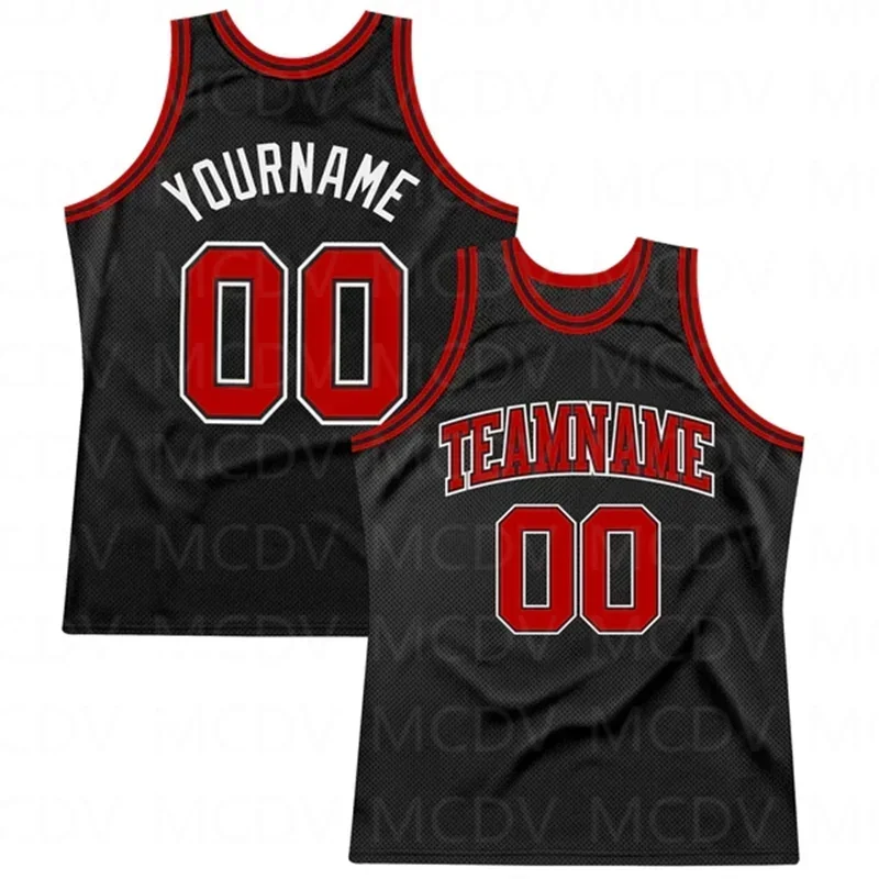 Custom Black White-Purple Authentic Throwback Basketball Jersey 3D Print Team Name Number Vest Game Practice Clothes Adult/Youth