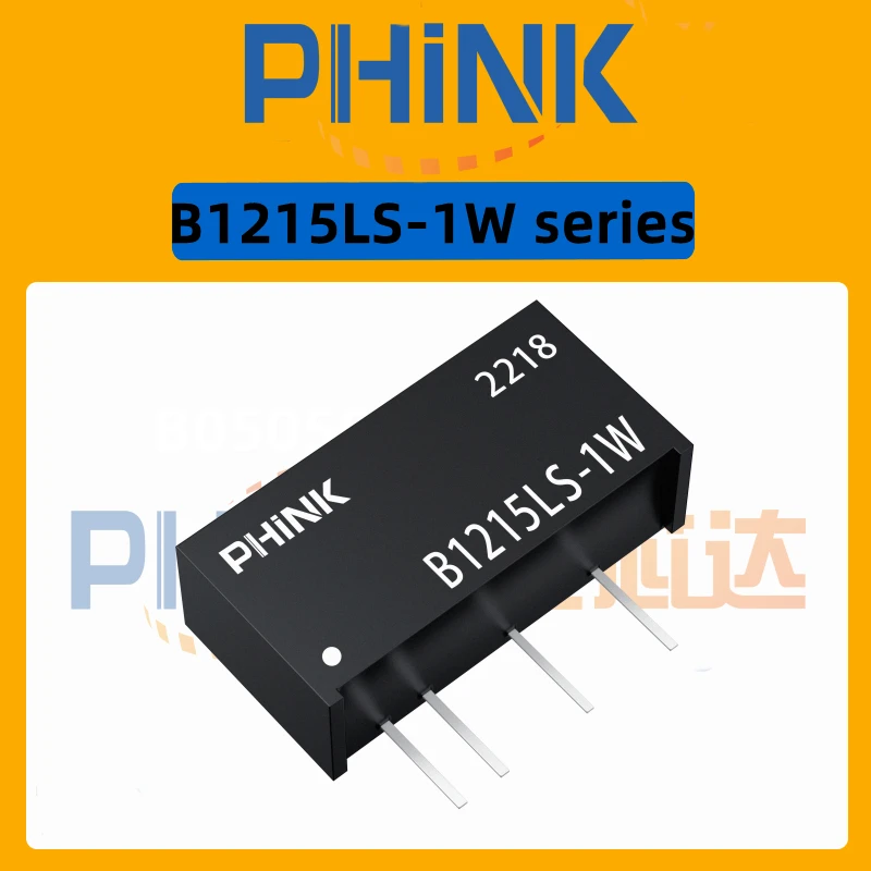 

B1215LS-1W B1215LS-1WR2 Input 12V to 15V Single Circuit Isolated Power Module IC, Integrated Circuit, Module