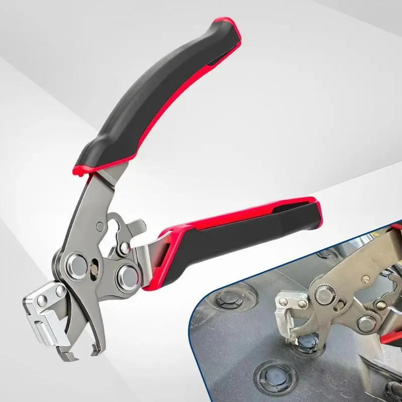 Car Clip Pliers Disassembly Tools: Heavy Duty Spring Loaded Auto Trim Removal Plastic Rivets