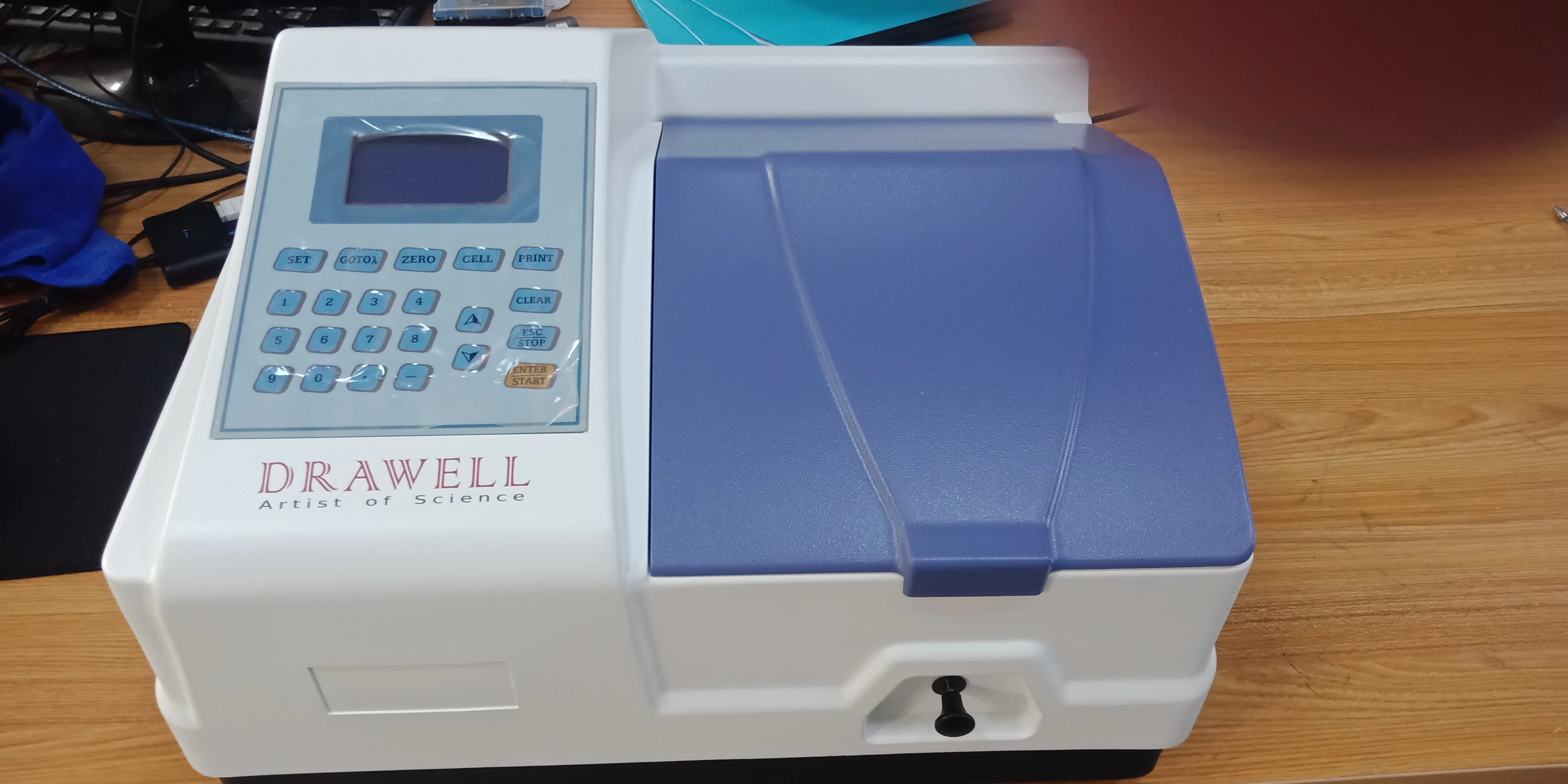 DRAWELL DU8600R  2.0nm 190-1100nm UV-VIS Spectrophotometer   Quantitative Analysis Spectrometer