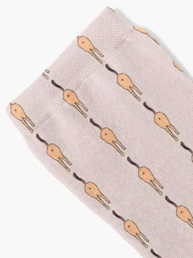 Chaussettes à fesses de chat à rayures Orange, cadeaux d'hiver de football, chaussettes folles pour hommes et femmes