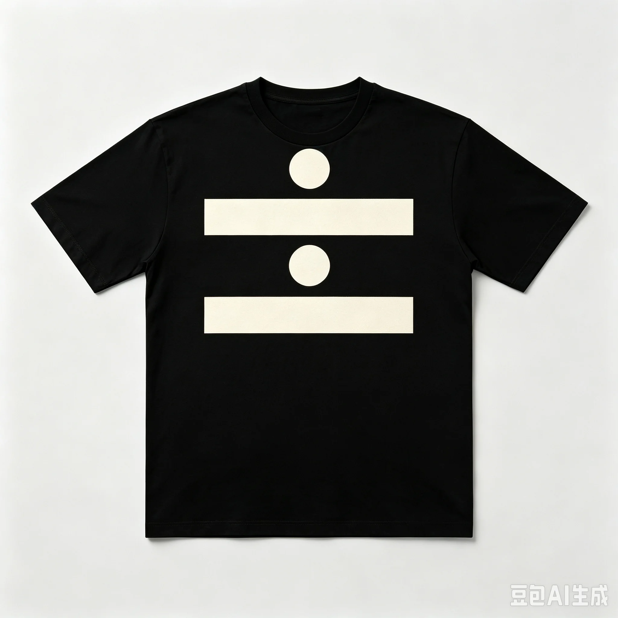 Unisex Black T‑Shirt Minimalist Division Sign Print Short Sleeve Tops Math Arithmetic Symbol Graphic Tees Men Women Loose Fit Cotton Streetwear
