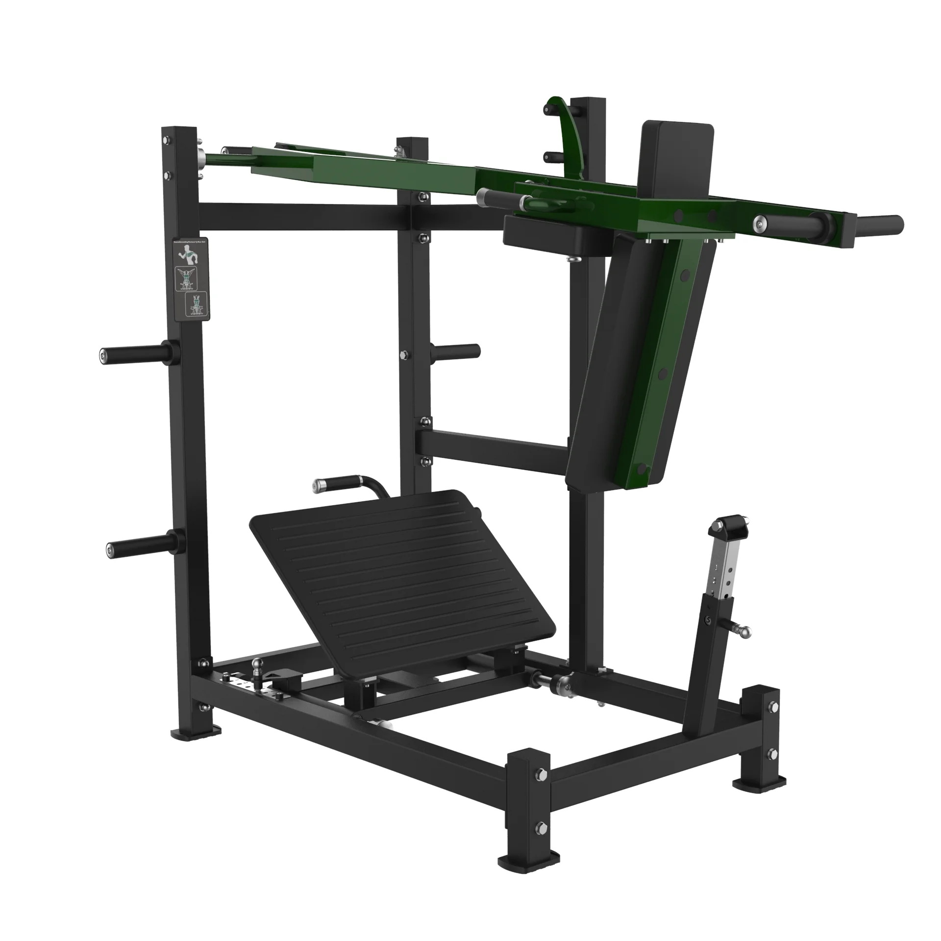 

New Product Strength Equipment Plate Loaded Leg Exercise Strength Reloaded Pendulum Squat Machine
