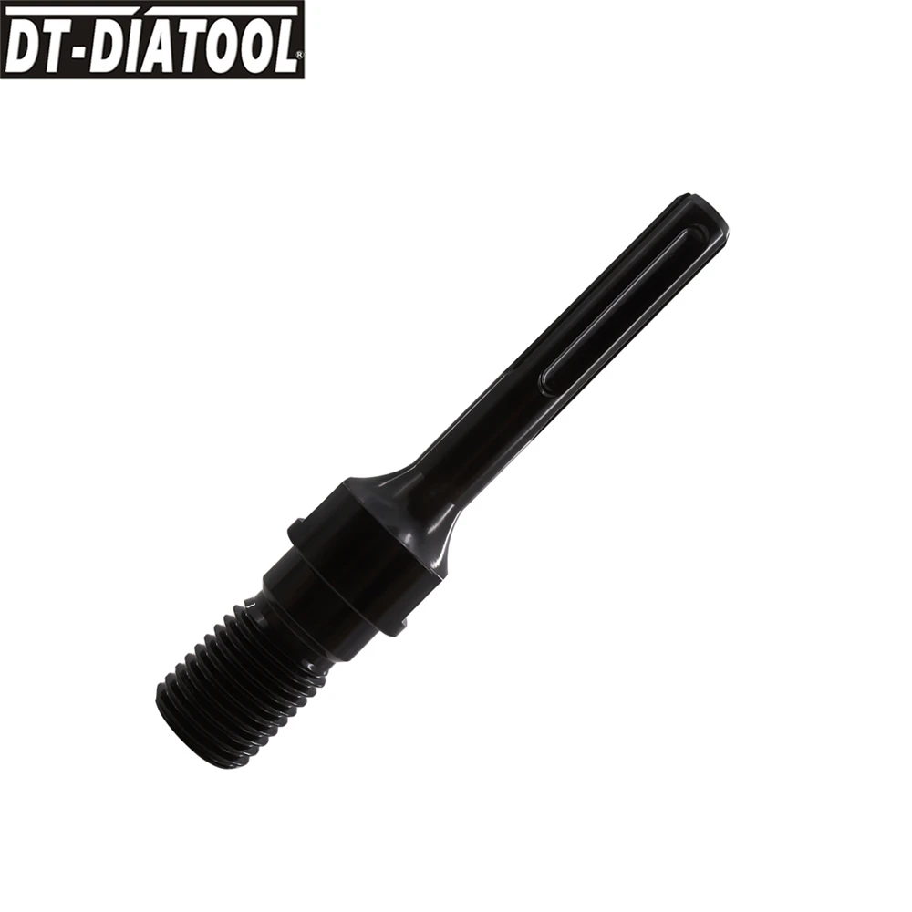 

DT-DIATOOL 1pc 1 1/4"-7 UNC male thread to SDS-Max Shank 190mm Total Length Connector Electric Hammer Drill