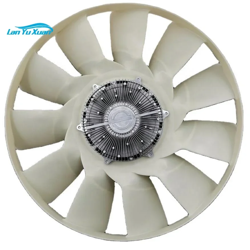 

Оригинальный 4110702721007 Lingong MT95, детали двигателя для майнинга, тяжелый грузовик MC13, двигатель с электронным управлением, силиконовая масляная лопасть вентилятора