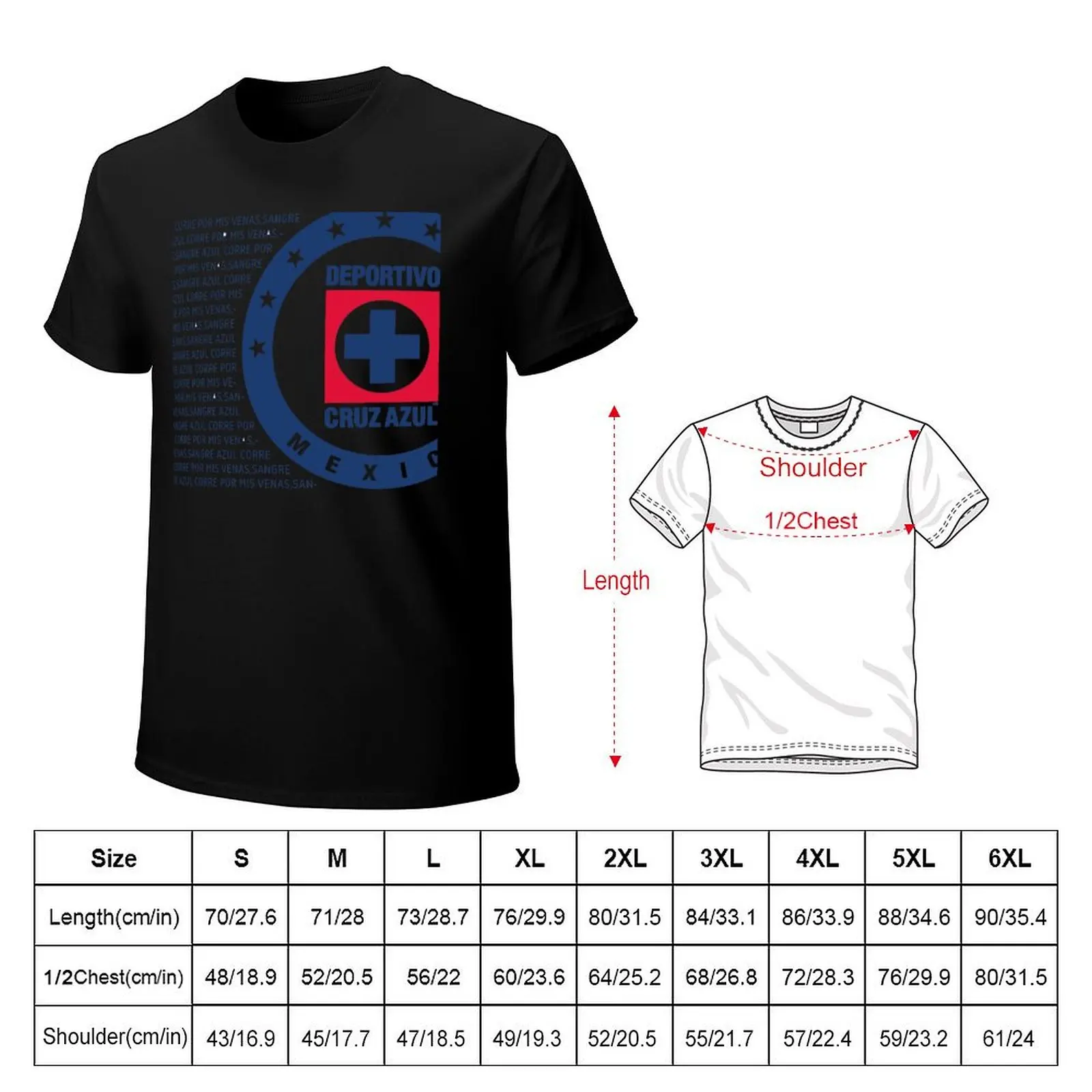 Club Deportivo Cruz Azul SVG Futbol Club Logo 2021 -Blue Blood runs into my vains - 9 Stars T-Shirt