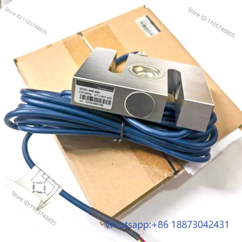 BSS-ESH Stainless Steel Load Sensor 1TSS Tensile and Compression S Type High Precision