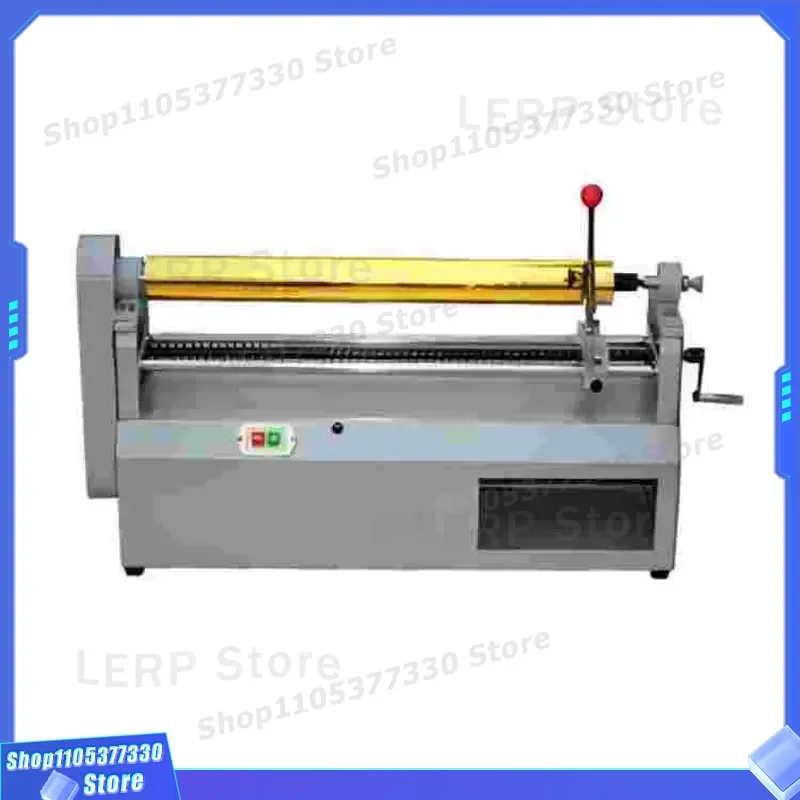 Automatic Gold Foil Slitting Machine 11cm Diameter 25-27mm Inner Core Easy Operation Aluminum Cutting Equipment for