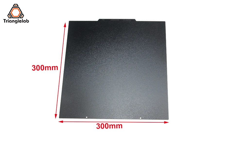 Trianglelab 300 x 300 mm doppelseitig strukturiertes PEI-Federstahlblech, pulverbeschichtete PEI-Bauplatte für VORA(O)N 2.4 – Detail 17