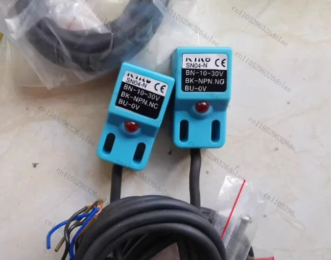2PCS Brand New SN04-N Proximity Switch Three-Wire NPN Type NC Normally Closed Sensor 10-30VDC