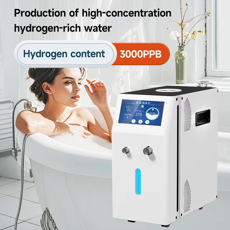 

Hydrogen Water Bath PEM Hydrogen SPA Machine H2 Concentration Hydrogen Bubble Bath Generator Machine Health Home Care