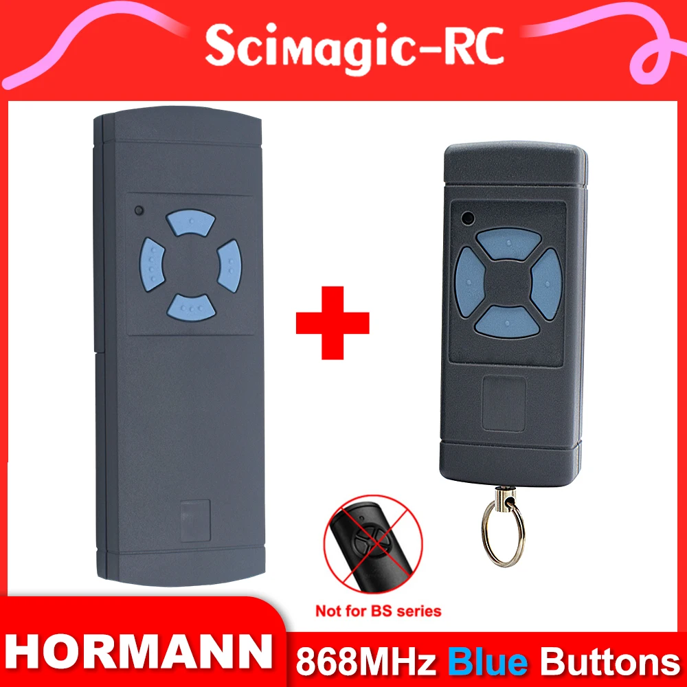 

Newest Styles HORMANN Remote Control 868 MHz Transmitter HORMANN HSM2,HSM4 868 Garage Door Remote Command Remote Barrier Switch