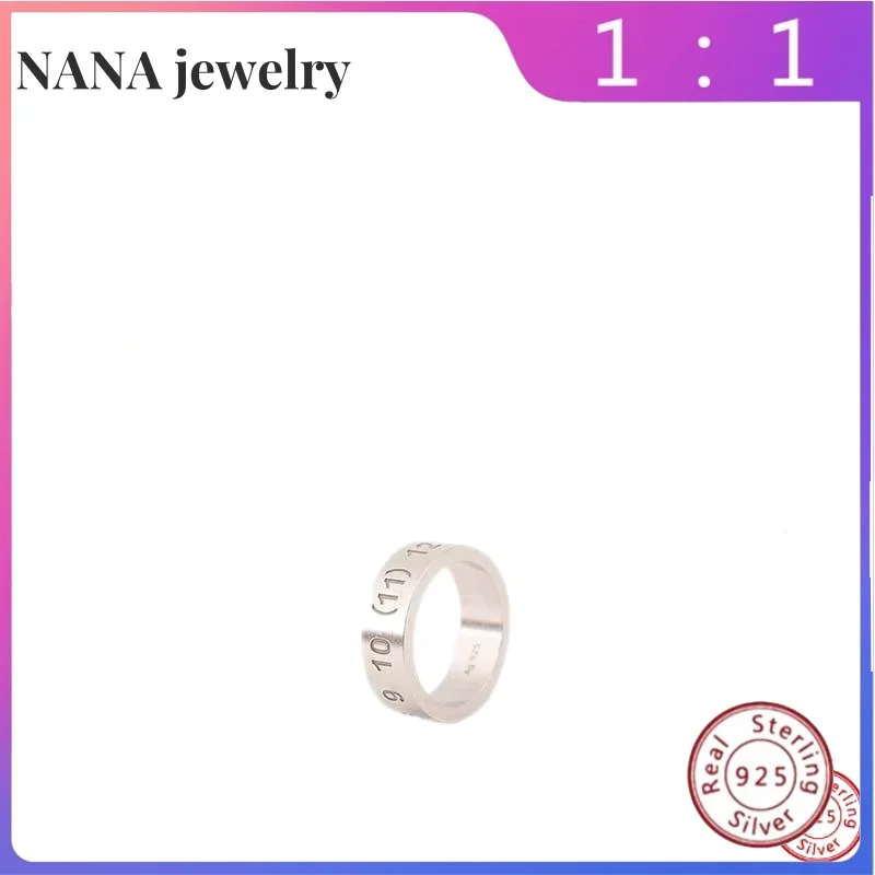 

12024 New French Digital Wide Ring for Men and Women