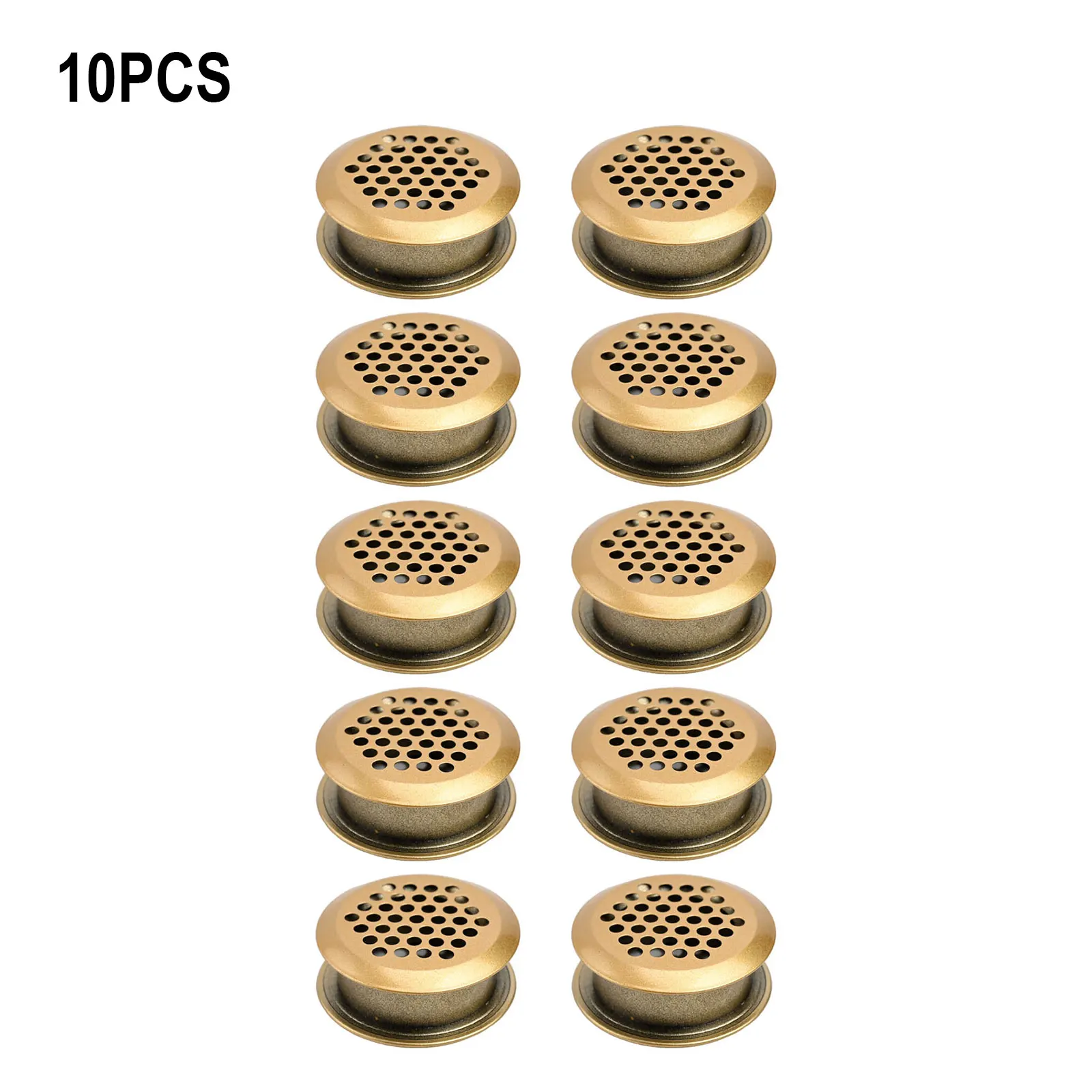 Cabinet Vent Cover 35mm show As The Picture Double-Sided Vents Cover Stylish Design 35mm Mesh Hole Efficient Ventilation