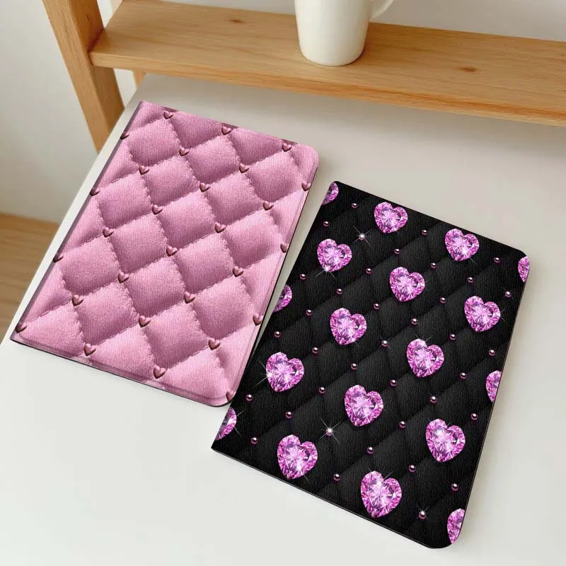 

Sparkling Heart Pattern For Samsung Galaxy Tab A7 A A8 A9 A11 S6 S11 10.1 10.4 10.5 Inch Lite PLus Soft Tablet Case Gift