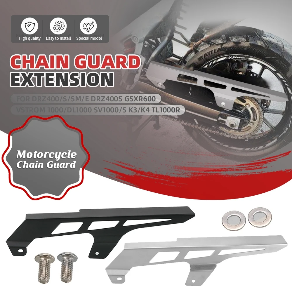 

Chain Guide Rear Drive Cover Guard Protector For Suzuki DRZ400/S/SM/E DRZ400S GSXR600 VSTROM 1000/DL1000 SV1000/S K3/K4 TL1000R