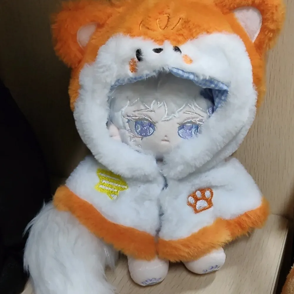 

Animal Cloak 20cm Cotton Doll Clothes Plush Cute 20cm Doll Clothes Outfit Cartoon Dress Up Plush Doll Clothes Doll Accessories
