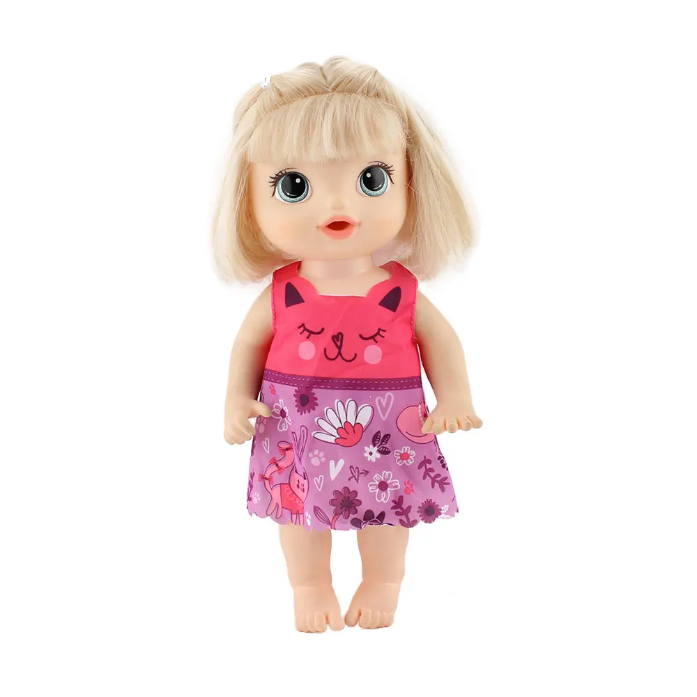 2023  Doll clothes  for 12 Inch 30CM  baby alive Toys Crawling Doll accessories.