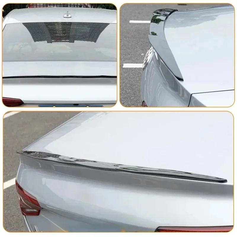 High Quality PVC Punch-Free Paste Tail Wing Car Spoiler Auto Mod Parts