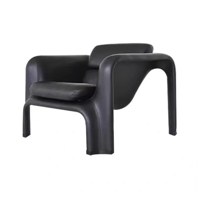 

Nordic modern simple fiberglass special-shaped leisure chair lazy sofa chair model house sales office back chair