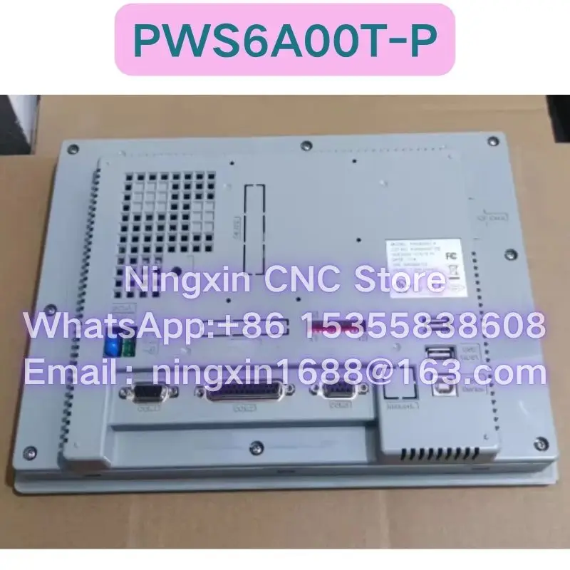 Second-hand PWS6A00T-P PWS6A00T-PE touch screen Functional test OK Fast delivery