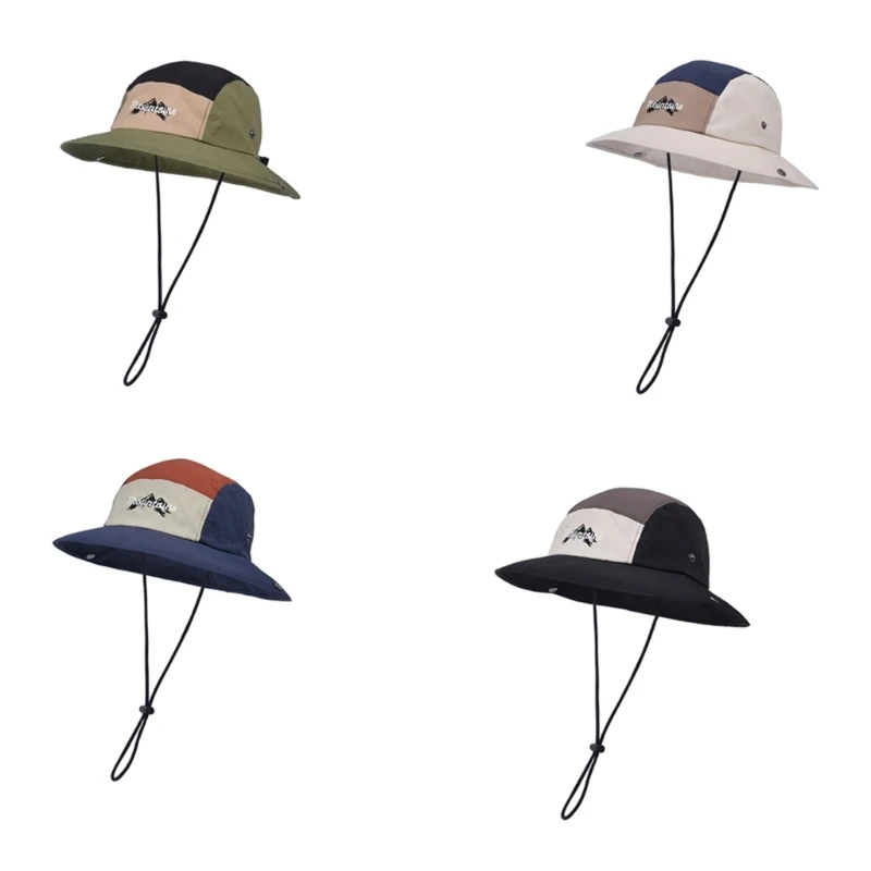 

Foldable Bucket Hat for Adult Teens Wide Brims Foldable Fisherman Hat Summer Sunproof Fishing Hat Moisture Wicking Dropship