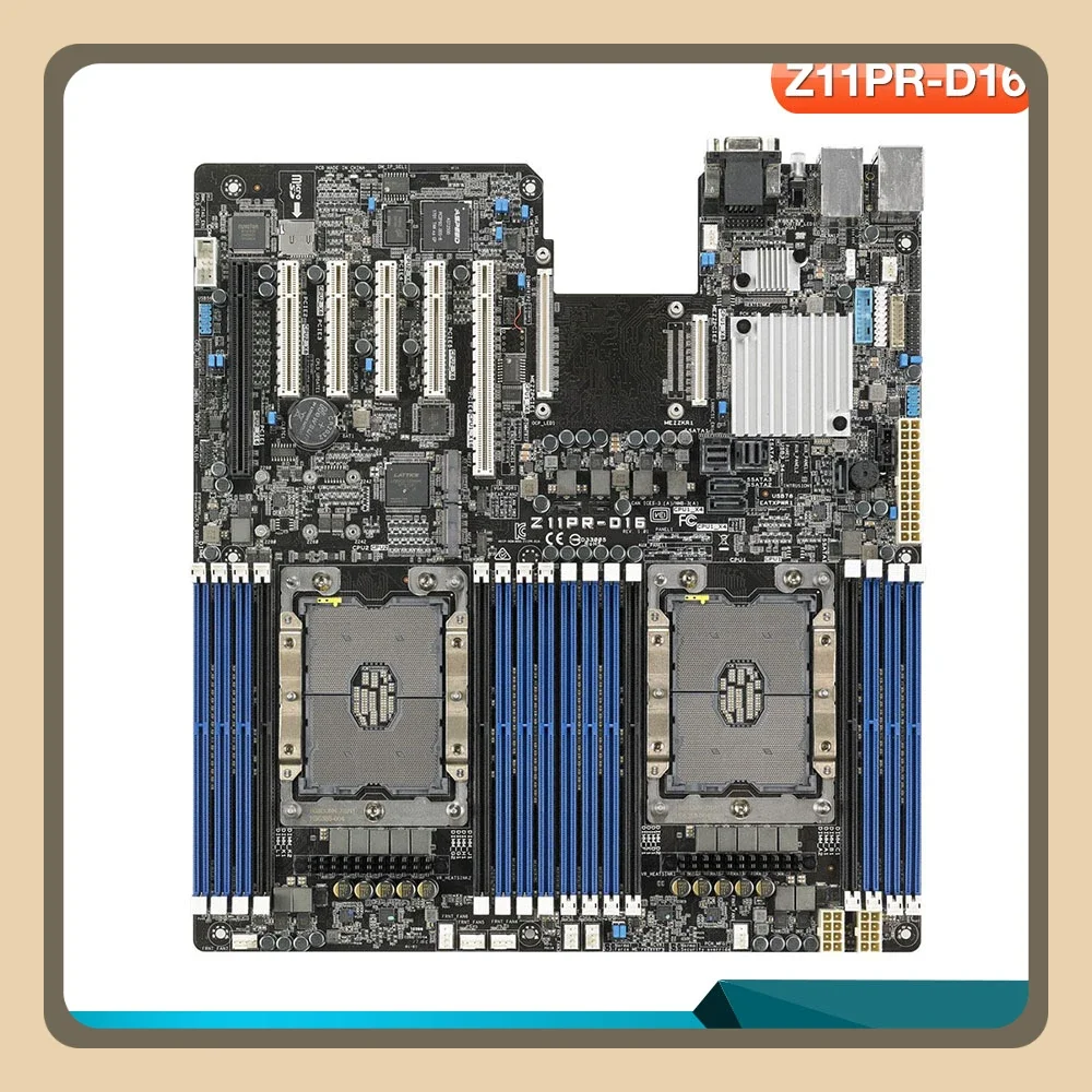 Z11PR-D16 For ASUS Server Motherboard IPMI 16DIMM 3647 Fully Tested Good Quality