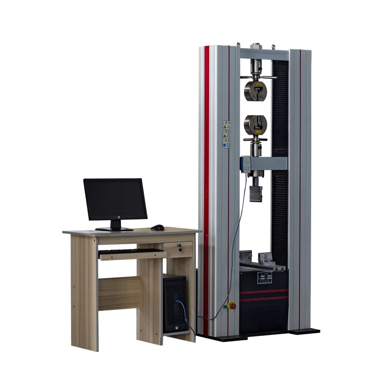 

Microcomputer controlled electronic tensile machine
