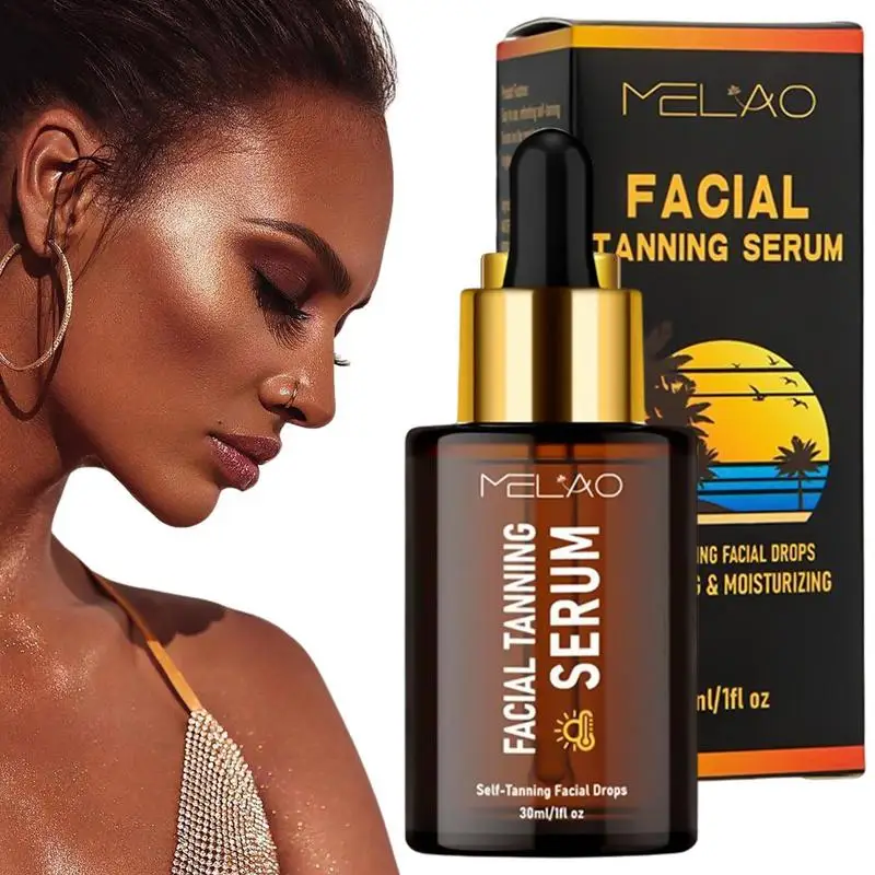 Self Tanning Moisturizing Tanning Serums Achieve Natural Tan Instant Self Tanning Drops Sunless Tanner Natural Bronzy Glow