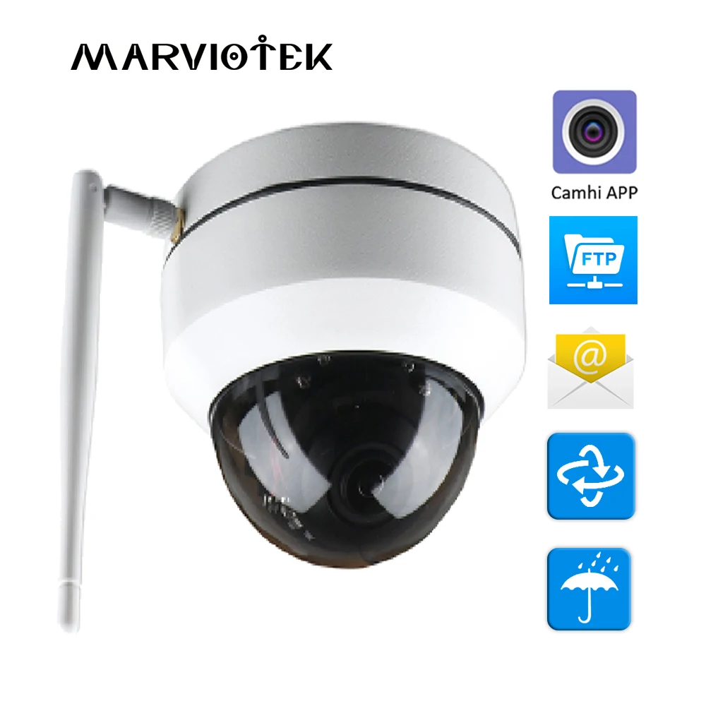 

5MP IP-камера с фиксированным объективом 4 мм, камеры видеонаблюдения с Wi-Fi, приложение Camhipro