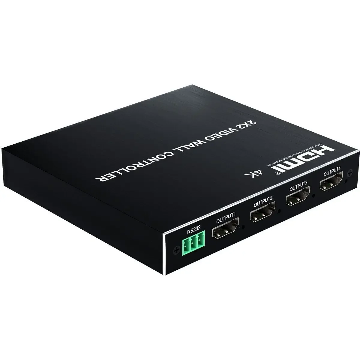 4K 1080p 60Hz 2x2 DVI HDMI Video Wall Controller Multi-screen Splicing Box RS232 1x2 1x3 1x4 4x1 1 To 2 3 4 TV Splicer Processor