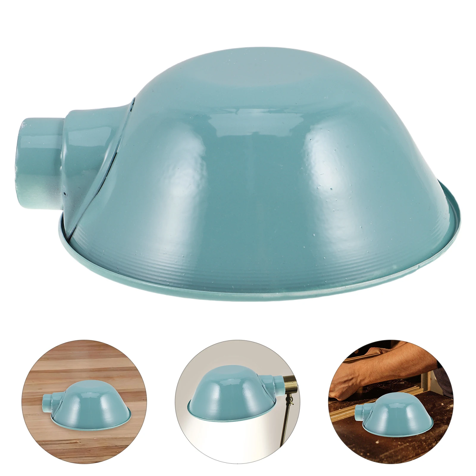 

1pcs Universal Round Lampshade For Machine Tools Heat Resistant Protective Light Cover Strong Impact Resistance Workshop Factory
