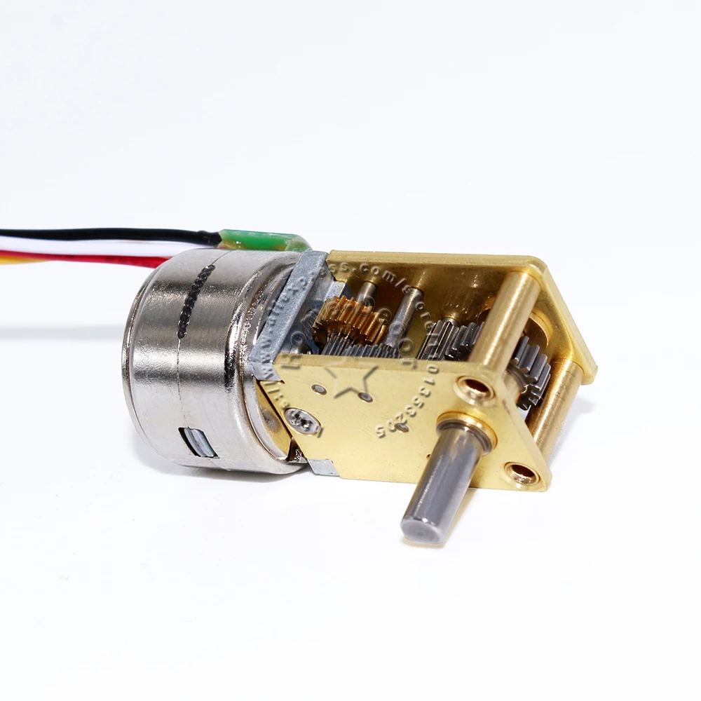 1pcs DC5V Micro Speed Reduction Gear Brushless DC Motor with Metal Gearbox Wheel