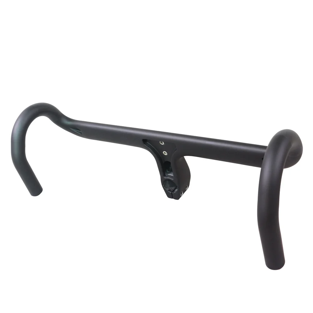 

Seraph-T700 Fiber Black Matte Road Bike Handlebar HB010, Interchangeable Bar, 400mm, 420mm, 440mm