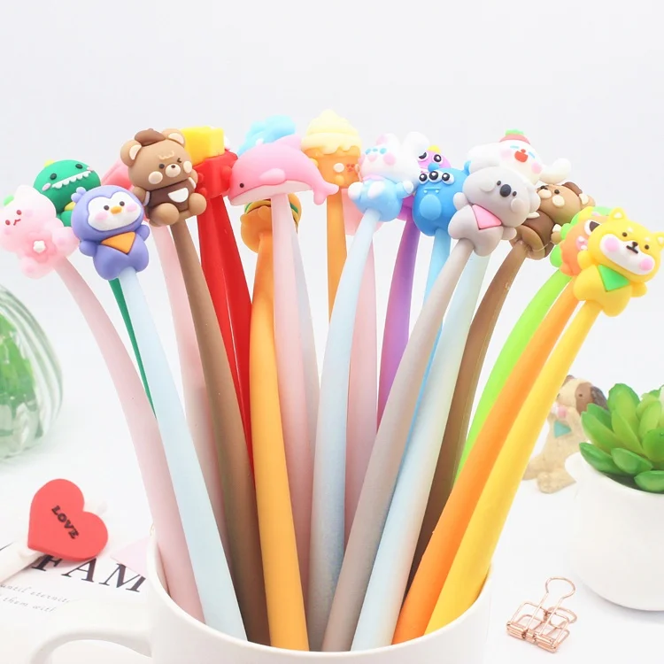 

Fruit Animal Christmas Theme Neutral Pen Santa Claus Elk Snowman Penguin Swinging Pen Christmas Tree Swinging Pen Water Pen