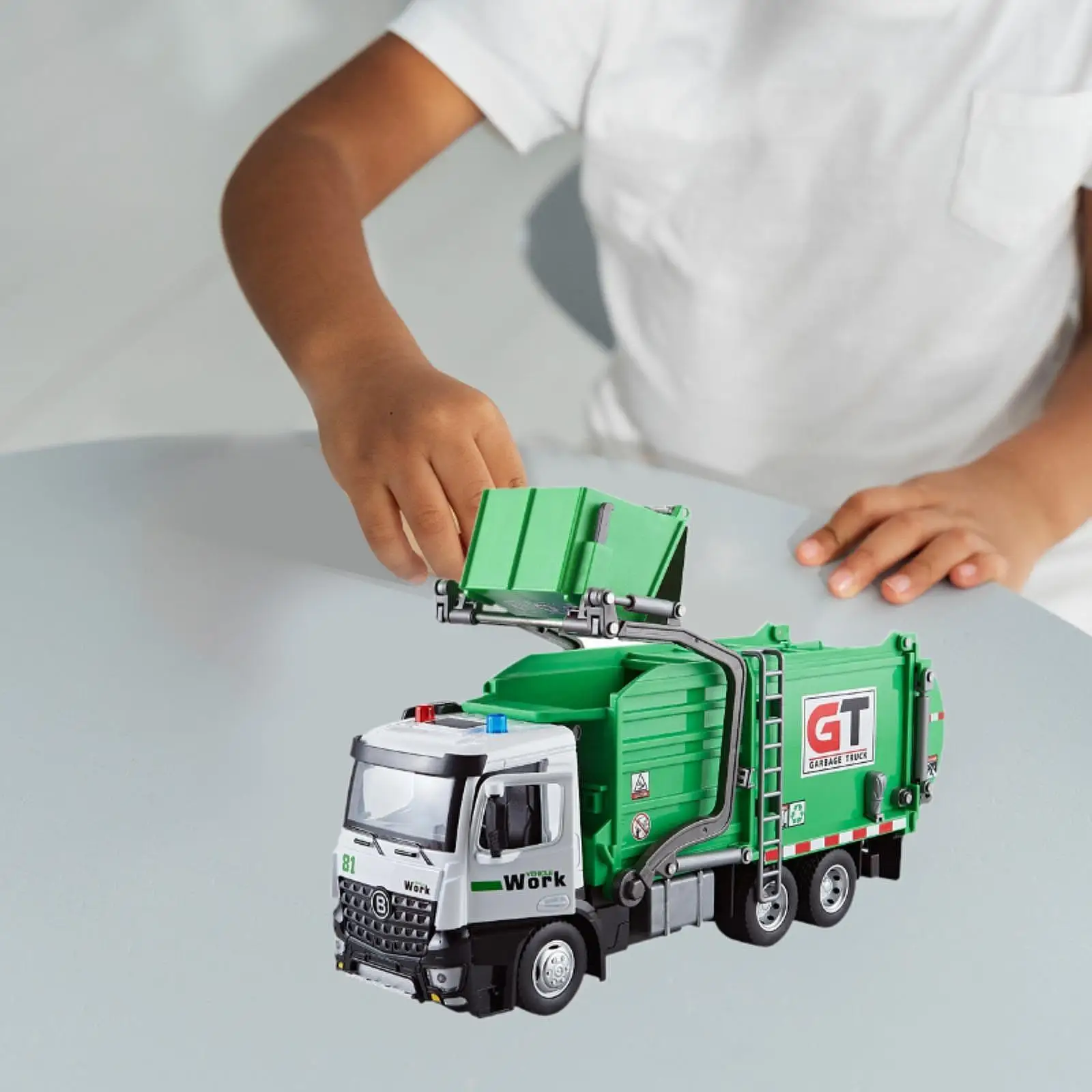 

Мусорный грузовик, игрушки для мальчиков, мусорный грузовик, игрушка для детей старшего возраста