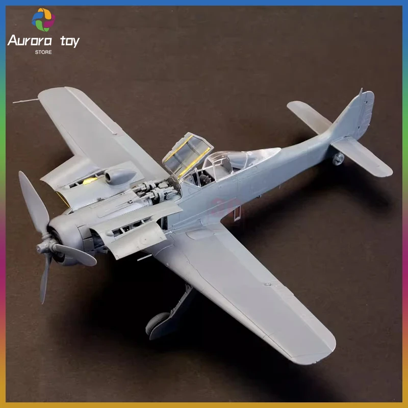 

Miniart 48048 1/48 Fw 190D-9 Fighter Model Kit Advanced German Aircraft Highly Detailed Assembly Kit Military Hobby Collection