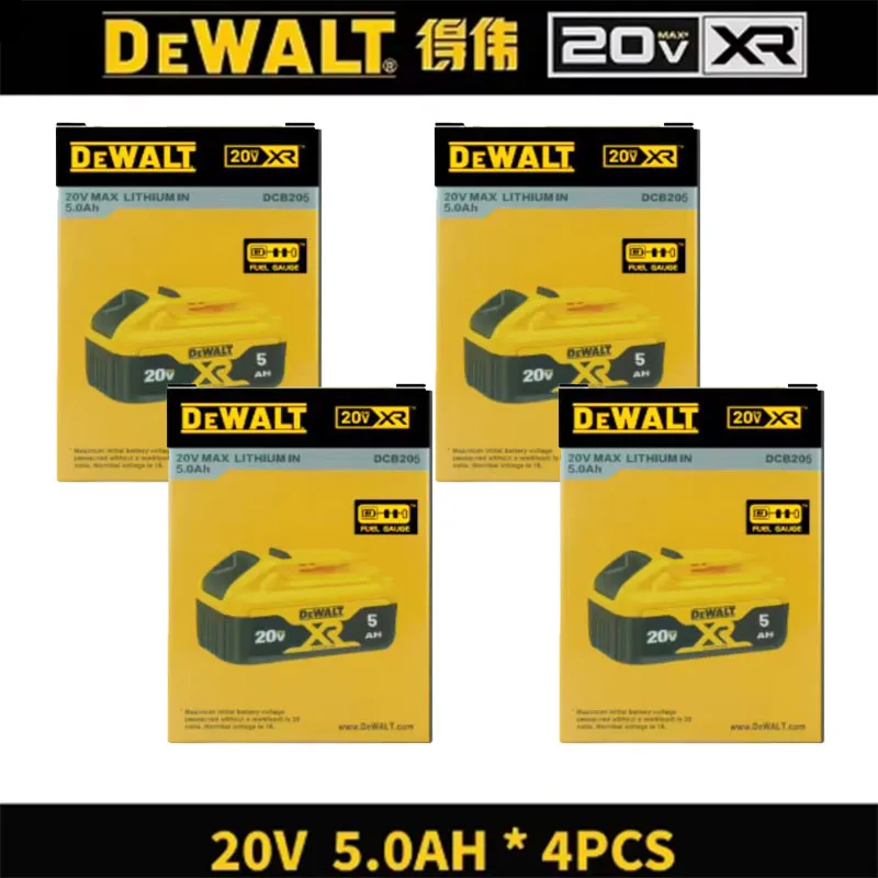 Q Original DeWalt 6Ah/5Ah/ 20V battery replaceable DCD887 DCD805 DCF860 Dcd796 DCG406 DCF880 DCF512 DCD805 power tools battery image 3