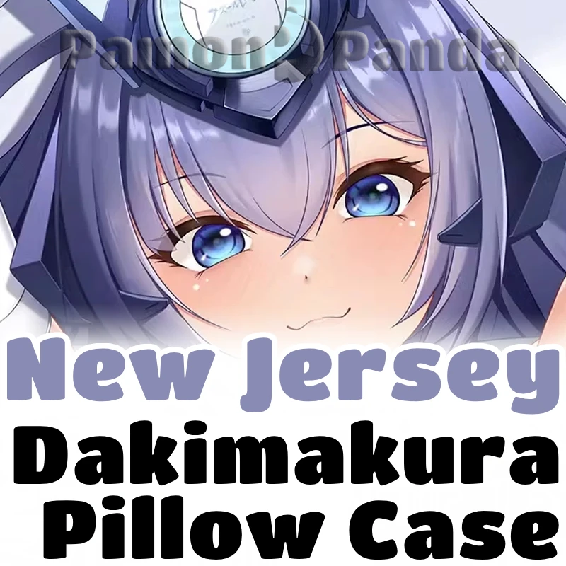 USS New Jersey Dakimakura Azur Lane Hugging Pillow Case Full Body Cushion Cover Pillowcase Home Bedding Decor Otaku Gift MKL