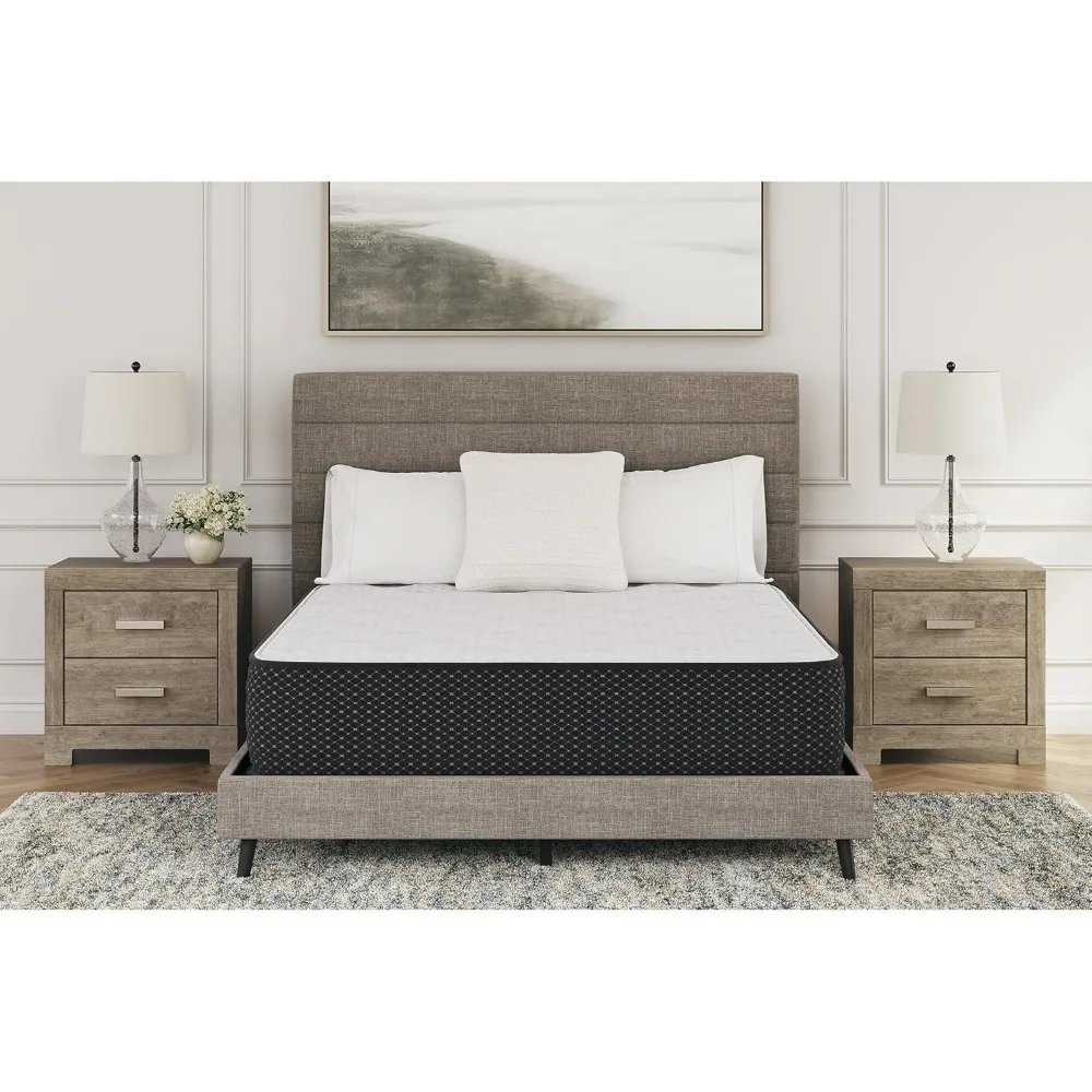 

Mattress, Queen, 12-Inch with Gel Memory Foam and Edge Support, Pressure Relief, Limited Edition Plush, Hybrid Mattress