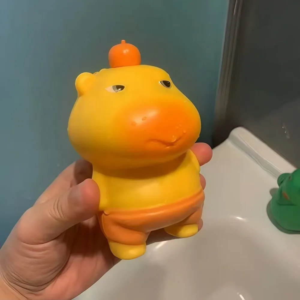 

Shower Toy Capybara Lulu Water Squirt Toy Spray Water Funny Baby Bath Toys Anime Animal Swimming Water Toys Kids Gifts