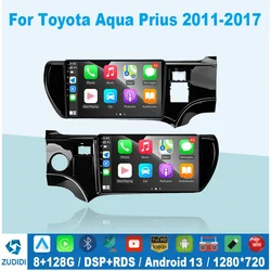 Android Auto Radio For Toyota Aqua 2011-2017 Car Stereo Multimedia Audio Video Player GPS Navigation Carplay 2 din DVD