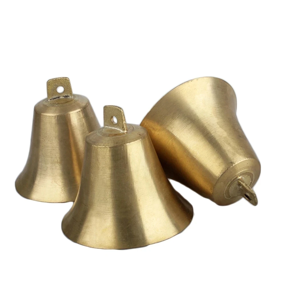 1pc Cow Horse Sheep Dog Grazing Copper Bells Small Large Thickened Cattle Sheep Antique Bells Animal Prevent The Loss Alloy Bell