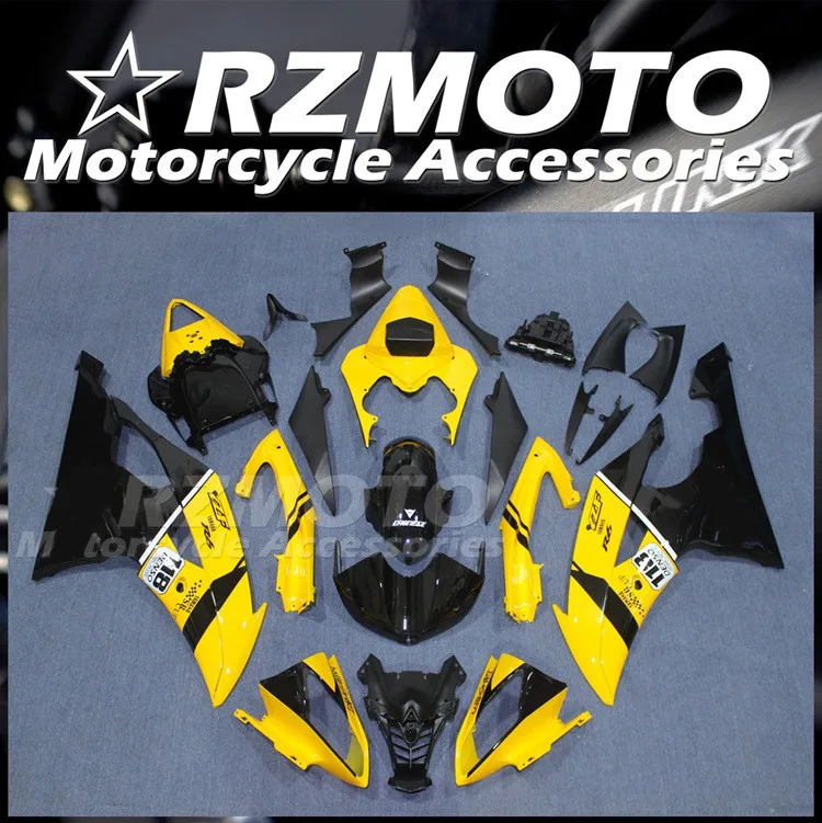 New ABS Fairings Kit Fit for YAMAHA R6 08 09 10 11 12 13 14 15 16 2008 2009 2010 2011 2012 2013 2014 2015 2016 Cool Yellow