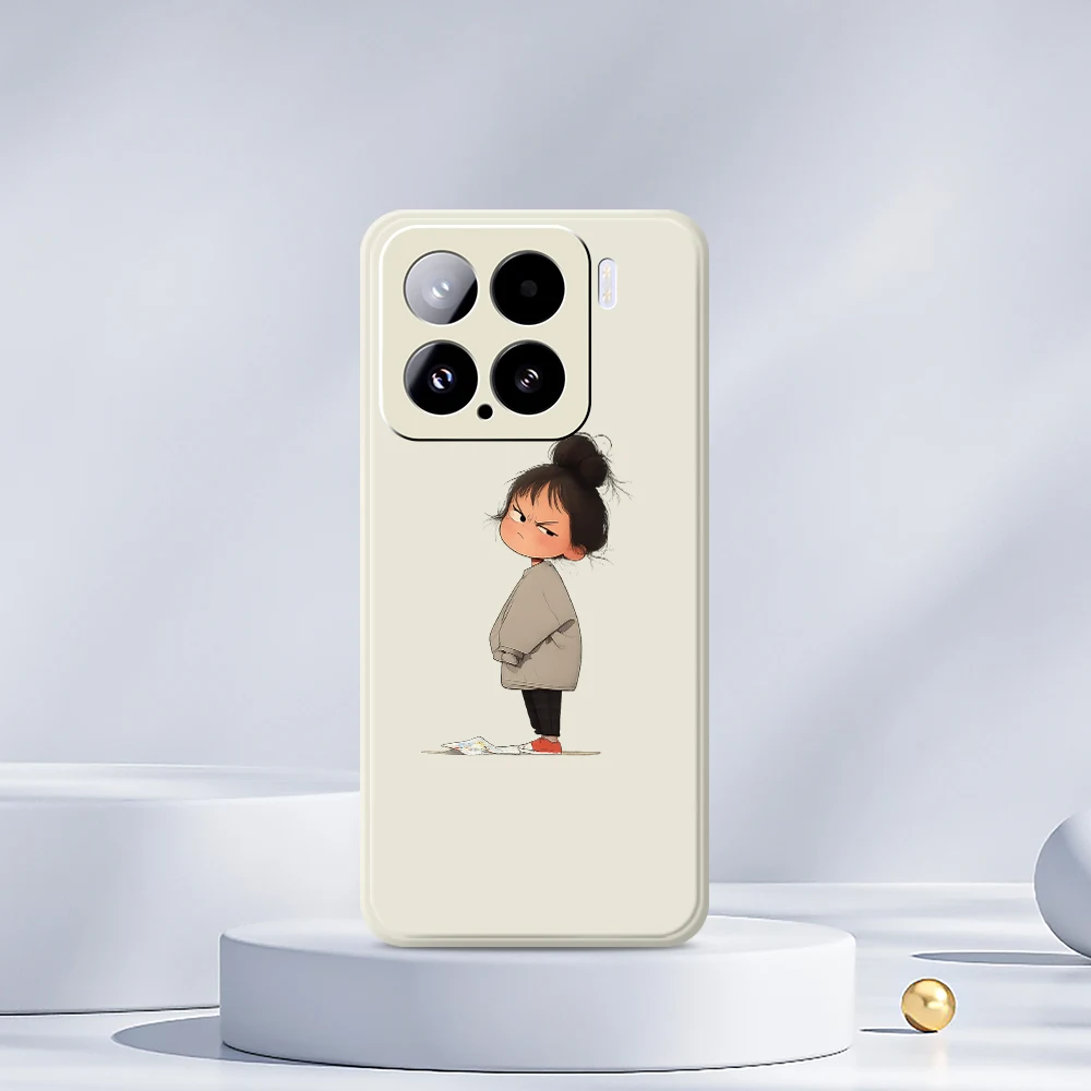 حافظات هاتف لطيفة للفتيات لهاتف Xiaomi Mi 15 Ultra Mi 14T 13T 12T 11T Pro حافظة لهاتف Xiaomi Mi 13T Pro Mi 11T Pro من السيليكون