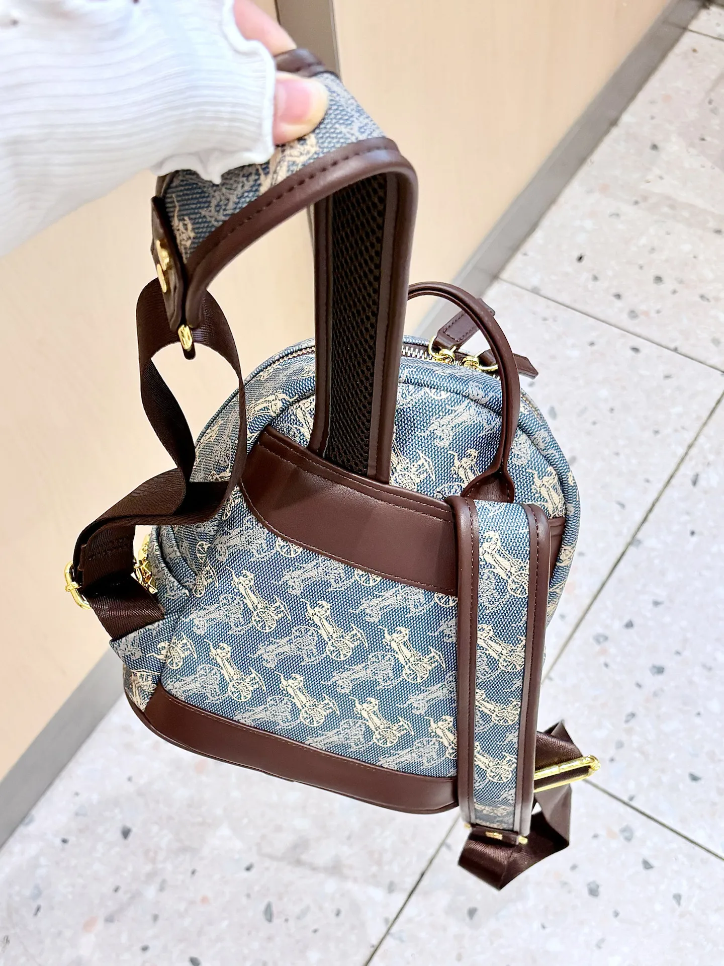 ciyah-fashion-luxury-retro-carriage-print-women's-backpack-2026-new-style-student-commuter-versatile-backpack-ladies-handbag