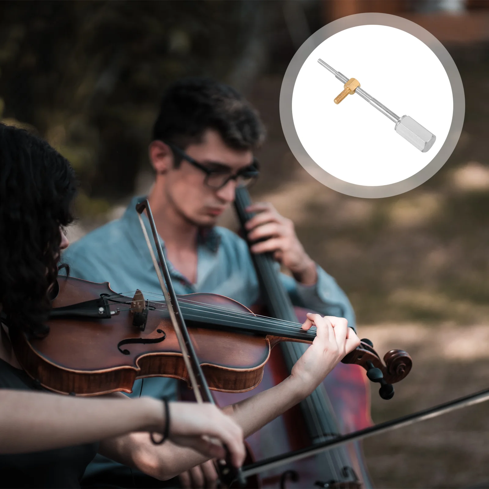

Metal Violin Bow Frog Screw Accessory Violin Practicing Metal Violin Bow Frog Supply violin bow screw