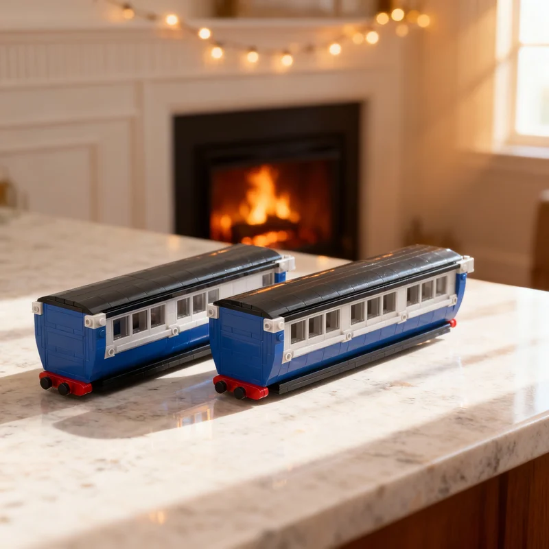 

Набор строительных блоков MOC: Пассажирский вагон с подвесной платформой (657 деталей) – Конструктор для сборки, развивающая игрушка, идея для творчества, рождественский подарок, обучающий конструктор из кирпичиков